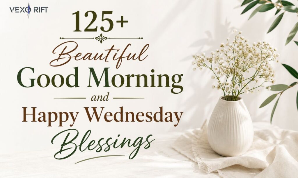 125+ Beautiful Good Morning and Happy Wednesday Blessings
