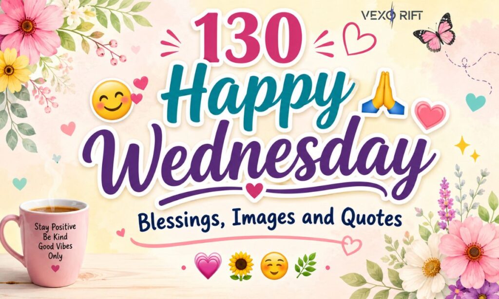 130 Happy Wednesday Blessings, Images and Quotes