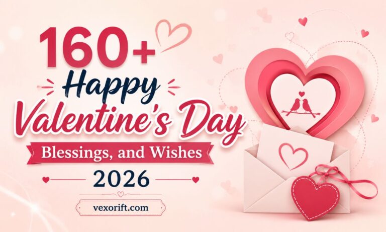 160+ Happy Valentine Day Blessings and Wishes 2026