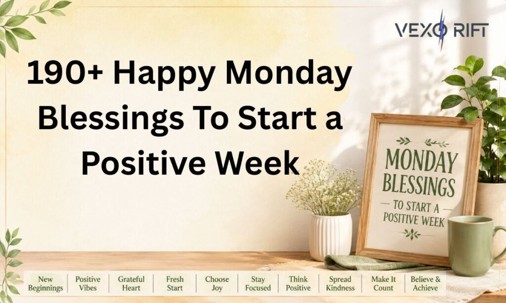 190+ Happy Monday Blessings To Start a Positive Week
