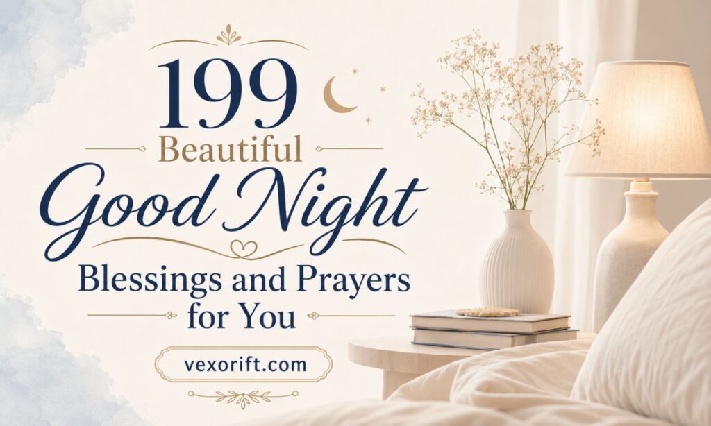199 Beautiful Good Night Blessings and Prayers for You