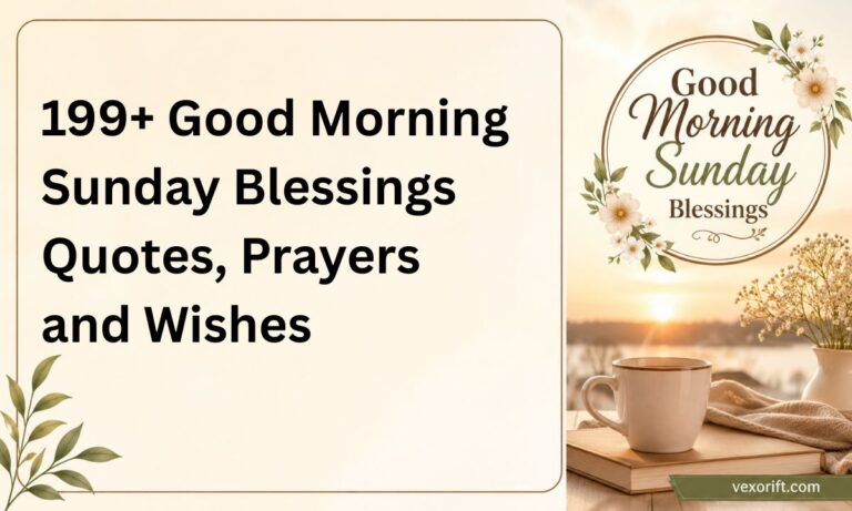 199+ Good Morning Sunday Blessings Quotes, Prayers and Wishes
