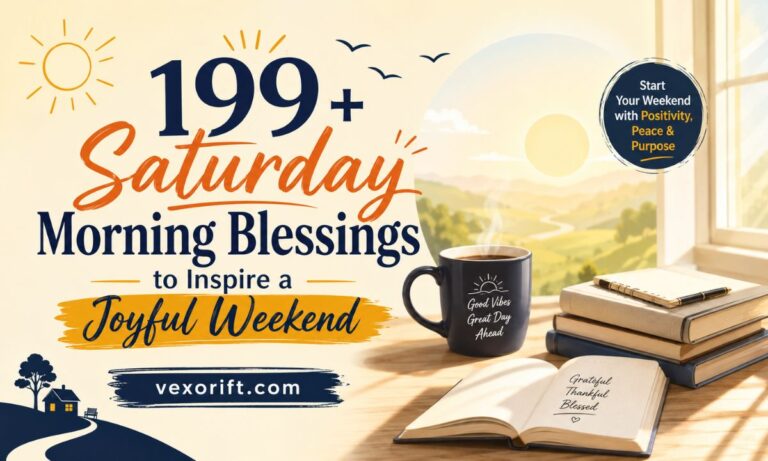 199+ Saturday Morning Blessings to Inspire a Joyful Weekend 