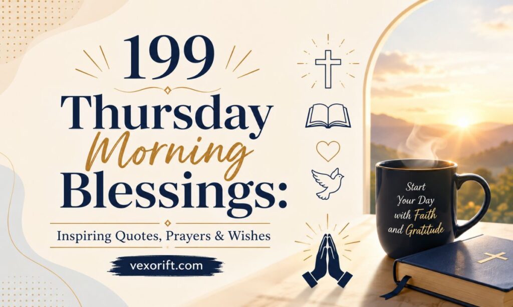 199 Thursday Morning Blessings Inspiring Quotes, Prayers & Wishes