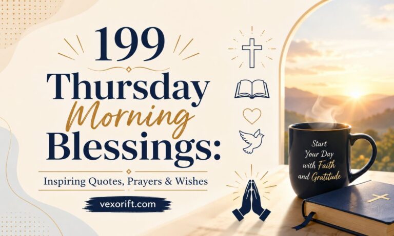 199 Thursday Morning Blessings Inspiring Quotes, Prayers & Wishes