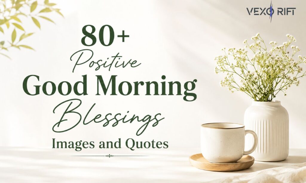 80+ Positive Good Morning Blessings Images and Quotes