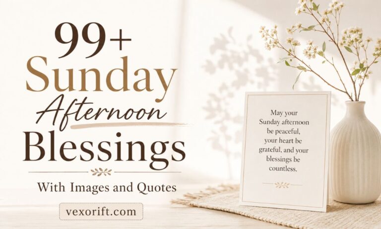 99+ Sunday Afternoon Blessings With Images and Quotes