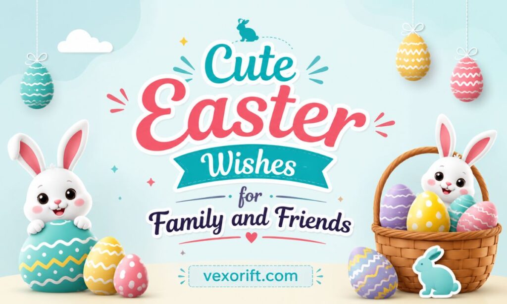 Cute Easter Wishes for Family and Friends