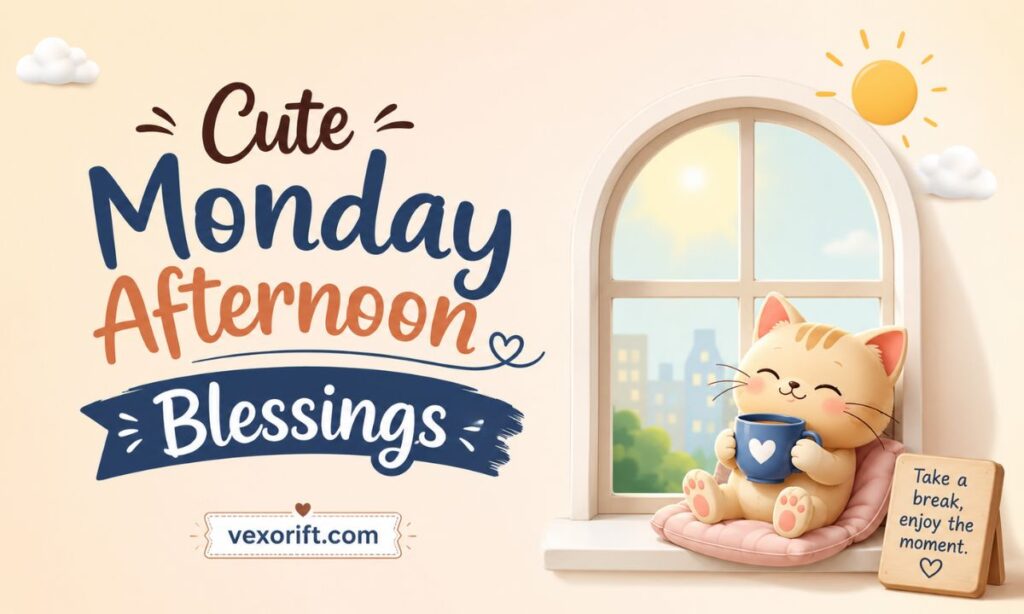 Cute Monday Afternoon Blessings