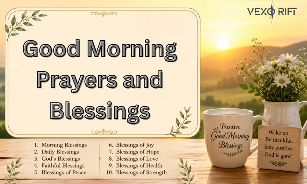 Good Morning Prayers and Blessings