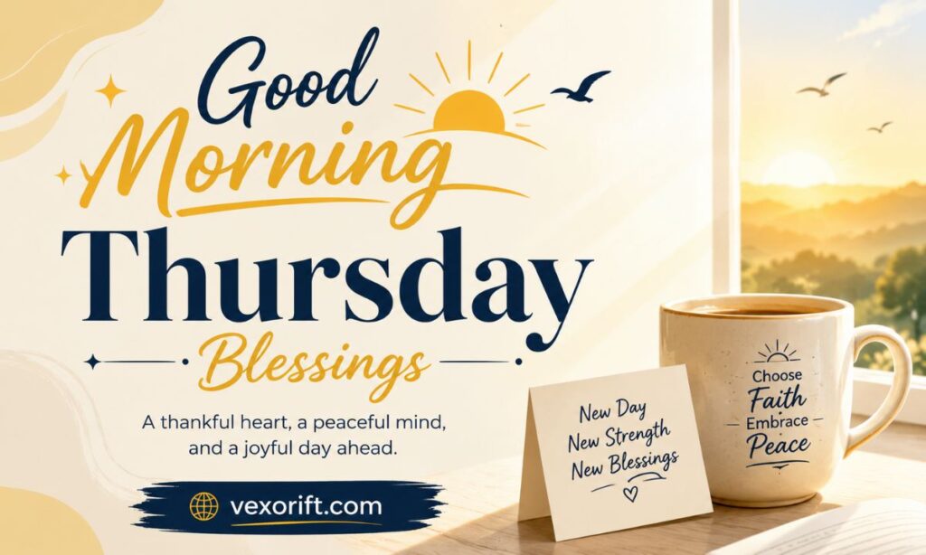 Good Morning Thursday Blessings