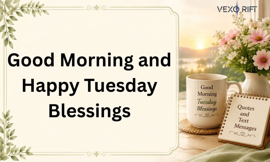 Good Morning and Happy Tuesday Blessings