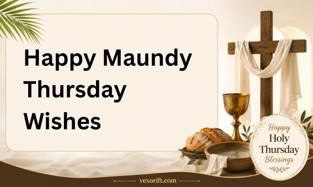 Happy Maundy Thursday Wishes