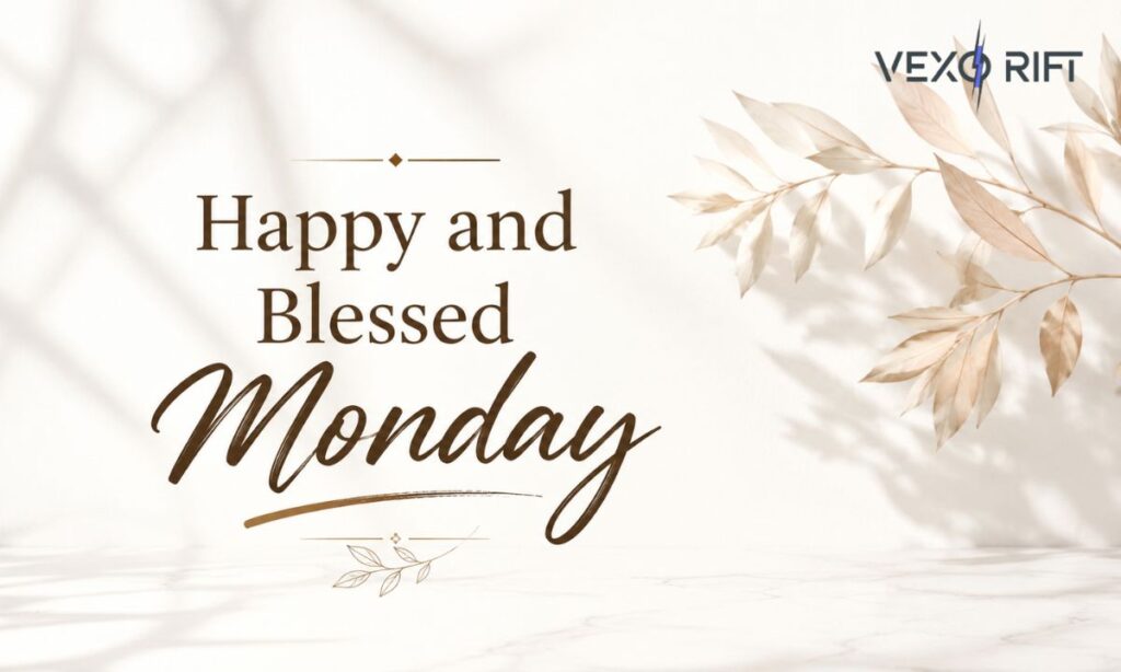 Happy and Blessed Monday