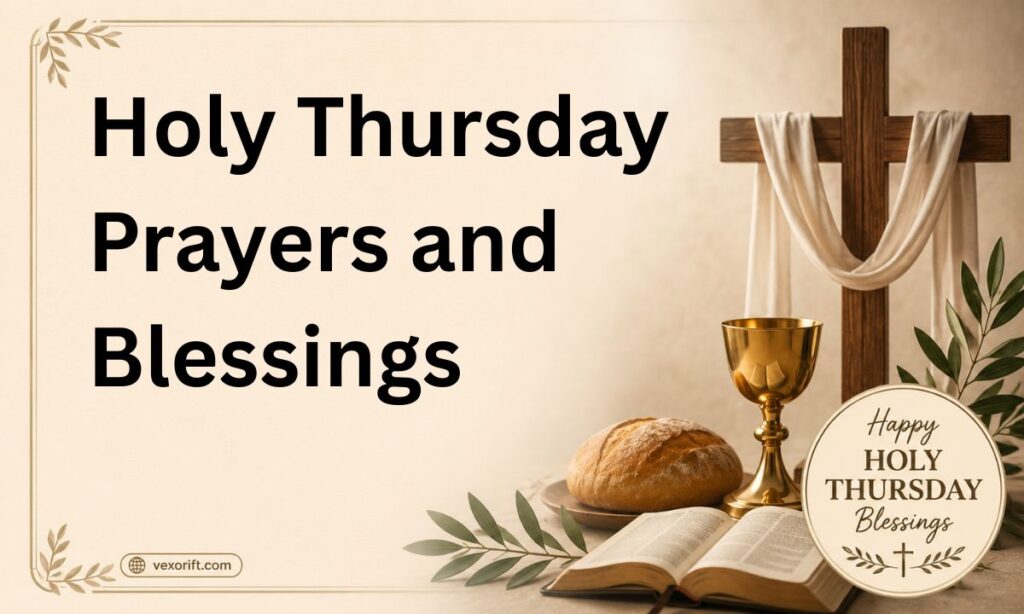 Holy Thursday Prayers and Blessings