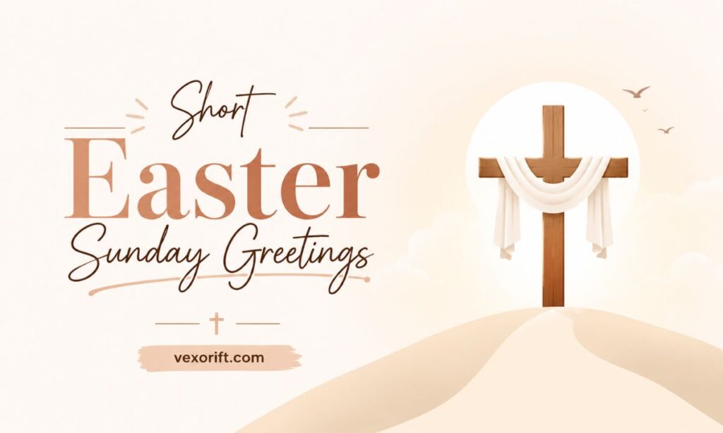 Short Easter Sunday Greetings