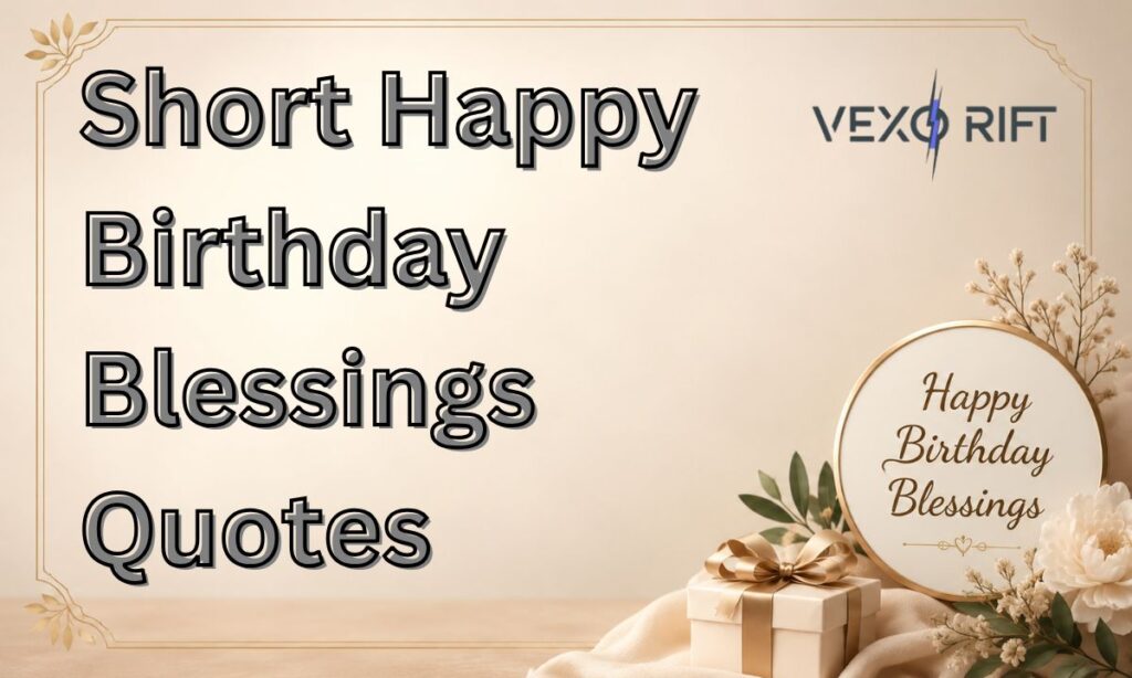Short Happy Birthday Blessings Quotes
