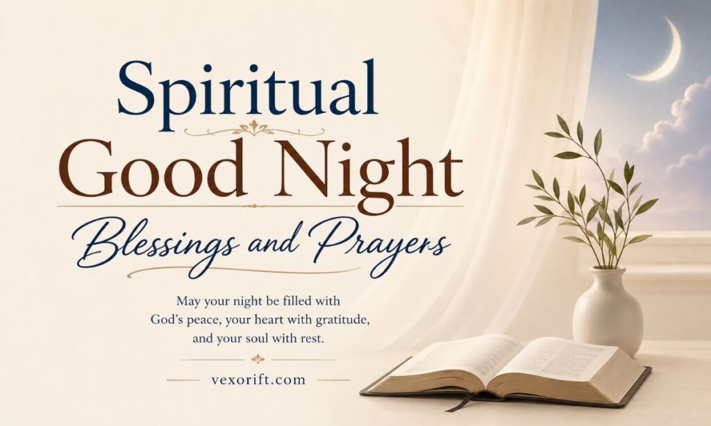 Spiritual Good Night Blessings and Prayers