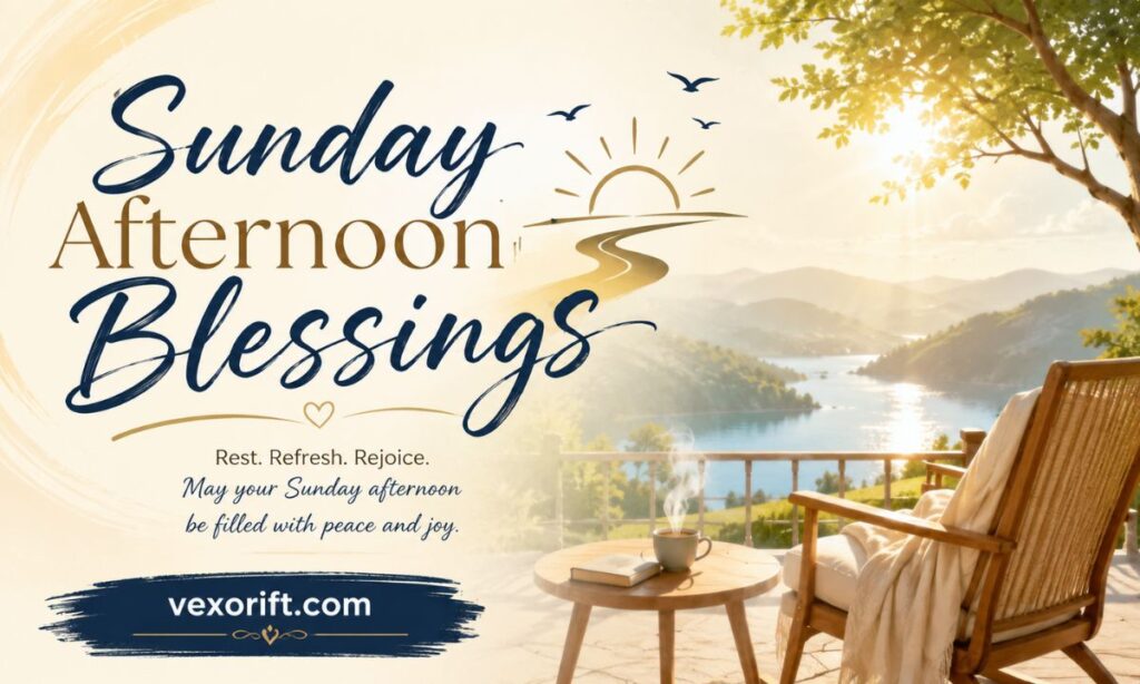 Sunday Afternoon Blessings Images GIF