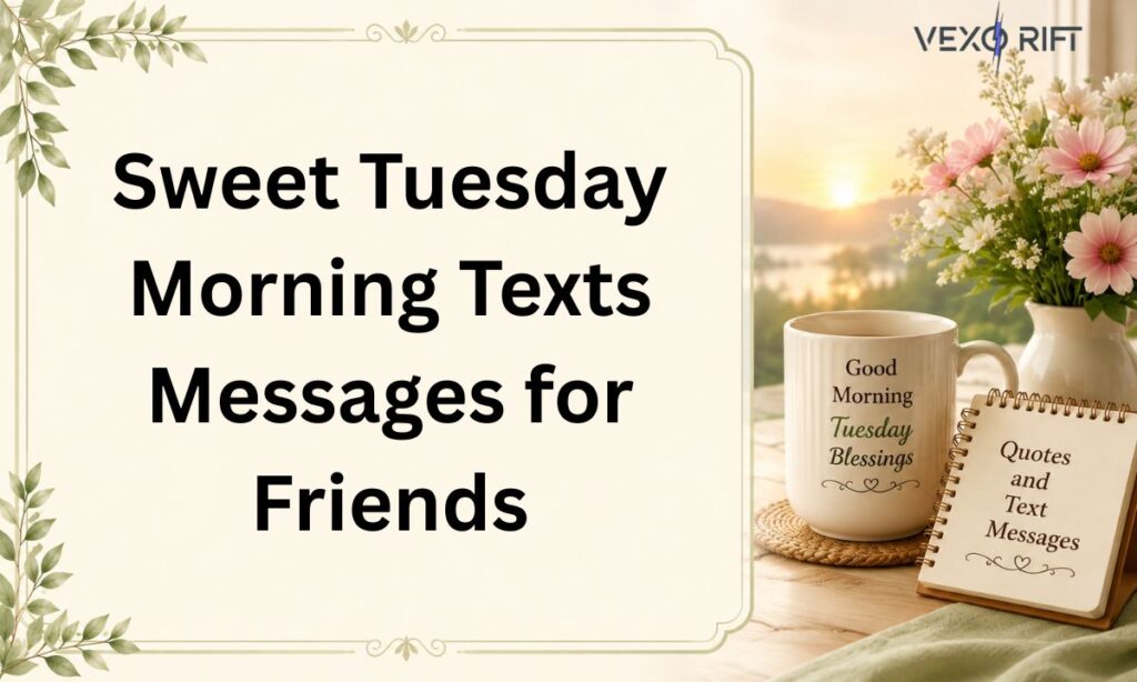 Sweet Tuesday Morning Texts Messages for Friends