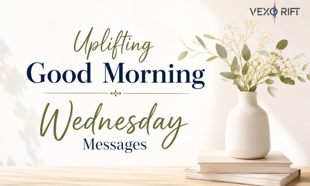 Uplifting Good Morning Wednesday Messages
