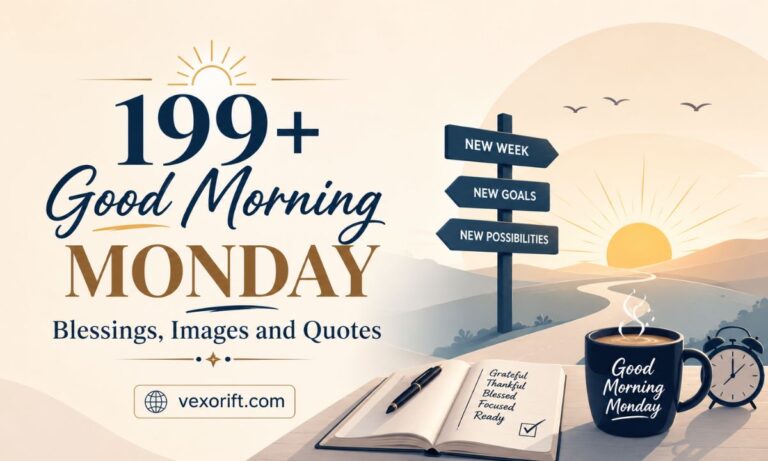 199+ Good Morning Monday Blessings, Images and Quotes