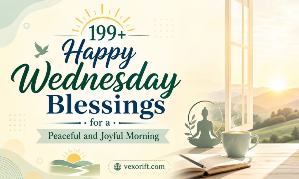 199+ Happy Wednesday Blessings for a Peaceful and Joyful Morning 
