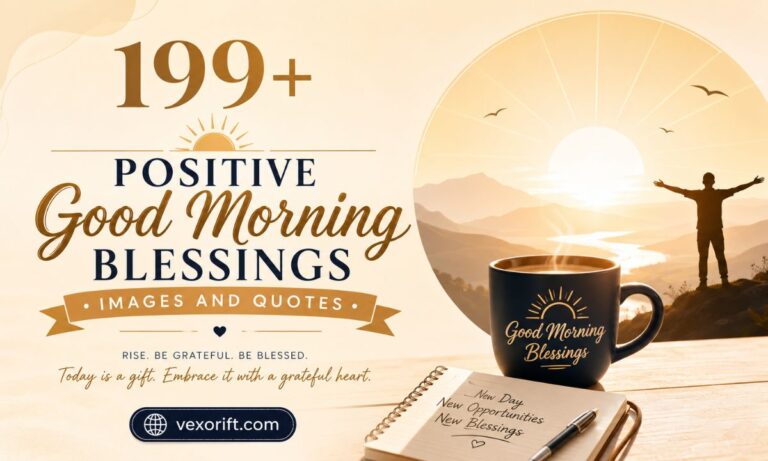 199+ Positive Good Morning Blessings Images and Quotes
