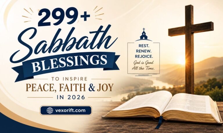 299+ Sabbath Blessings to Inspire Peace, Faith & Joy in 2026