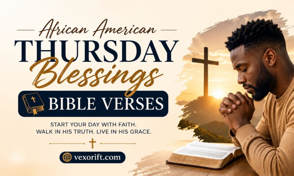 African American Thursday Blessings Bible Verses