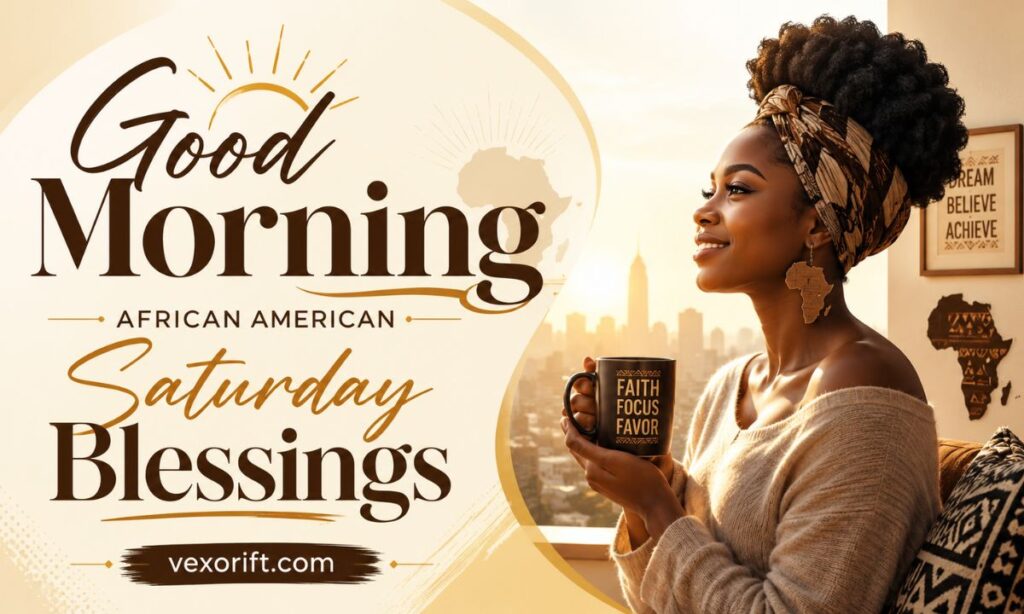 Good Morning African American Saturday Blessings