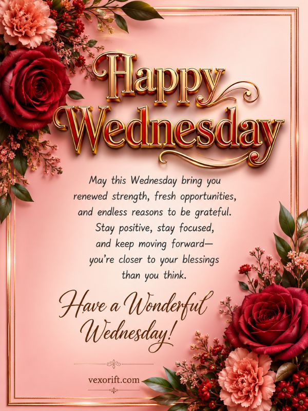 Happy Wednesday Blessings