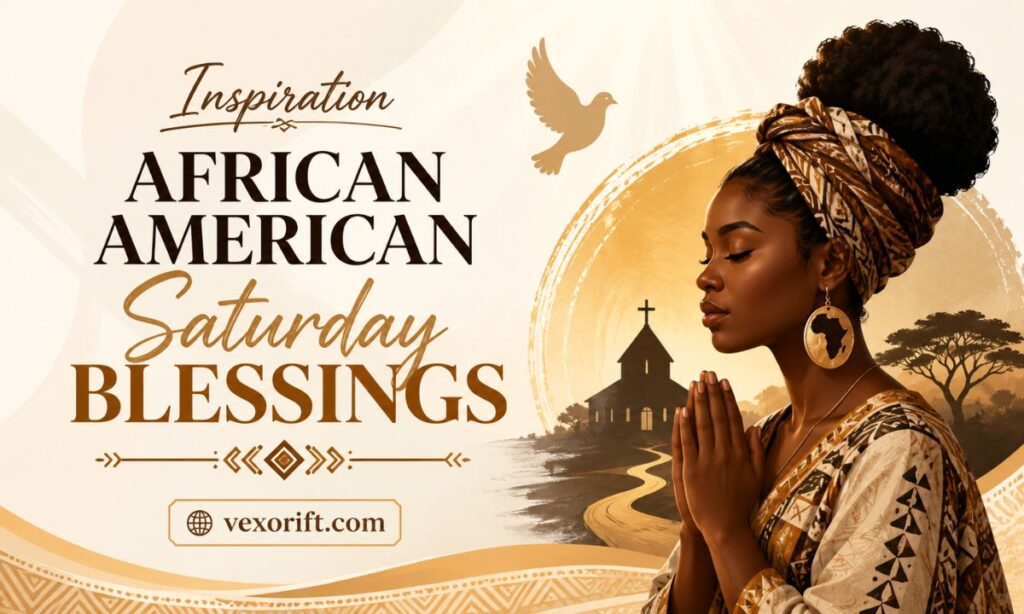 Inspiration African American Saturday Blessings