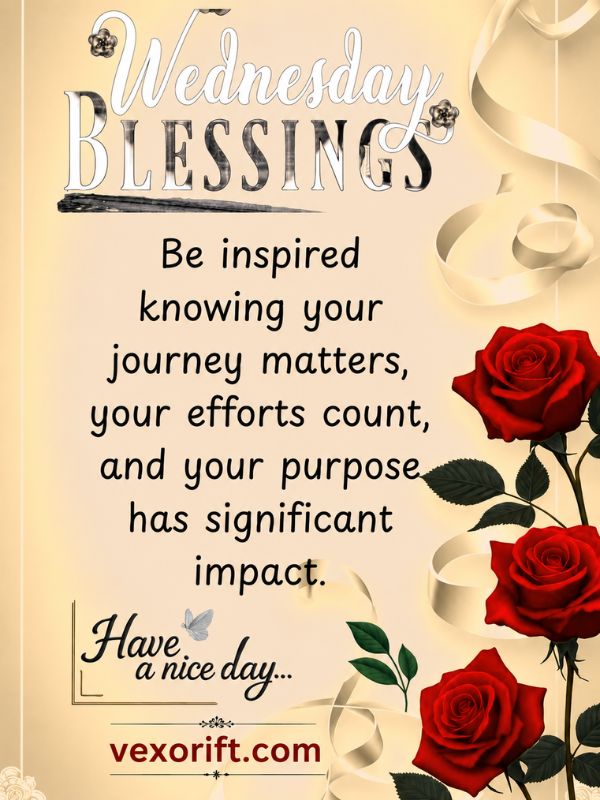 Inspirational Wednesday Blessings