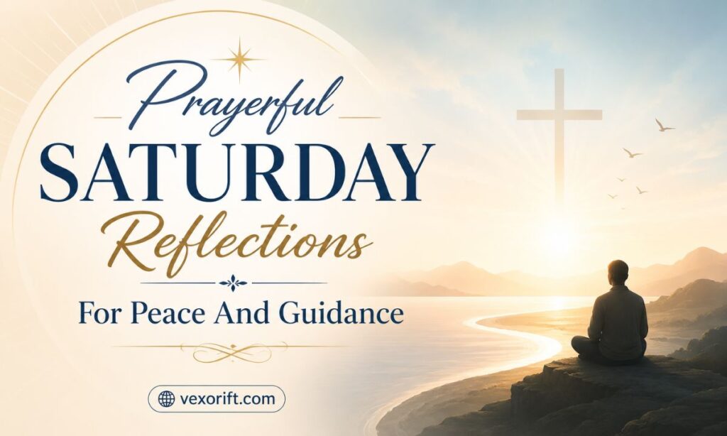 Prayerful Saturday Reflections For Peace And Guidance