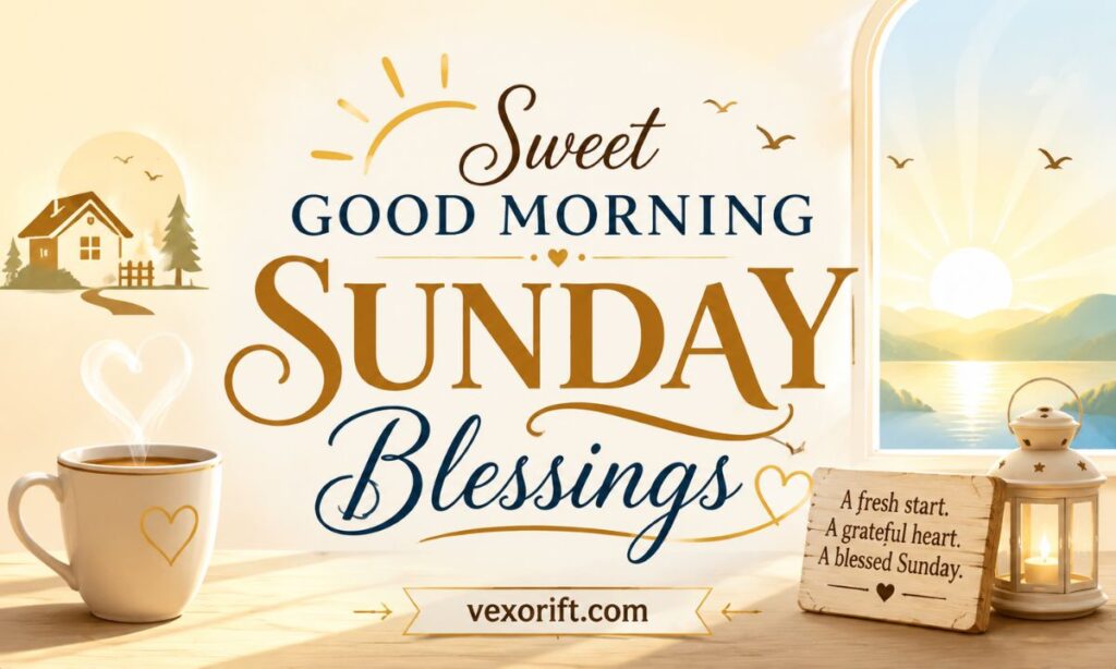 Sweet Good Morning Sunday Blessings