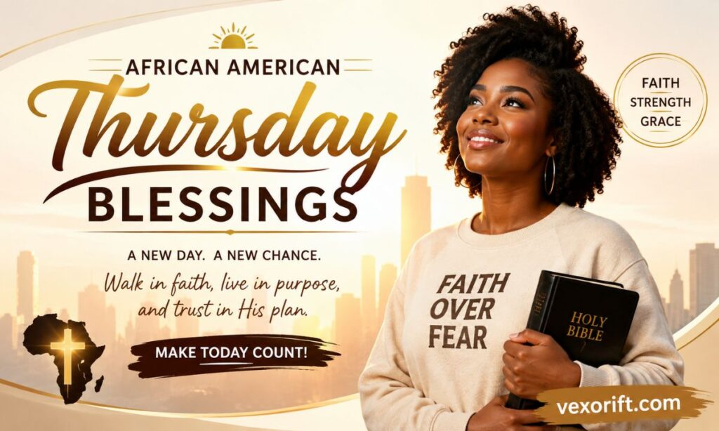 African American Thursday Blessings Gif